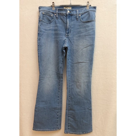 Madewell Denim - Madewell Women's Mid-Rise Kick Out Jeans Women's 30 Bootcut Medium Wash